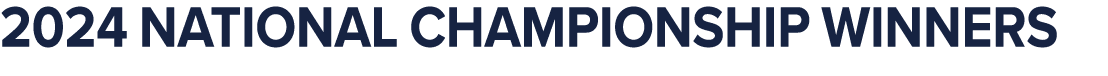 2024 national championship winners