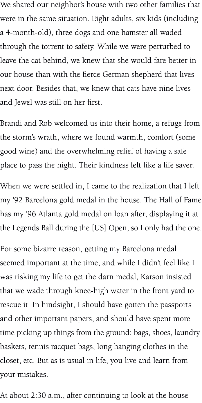 We shared our neighbor’s house with two other families that were in the same situation. Eight adults, six kids (inclu...