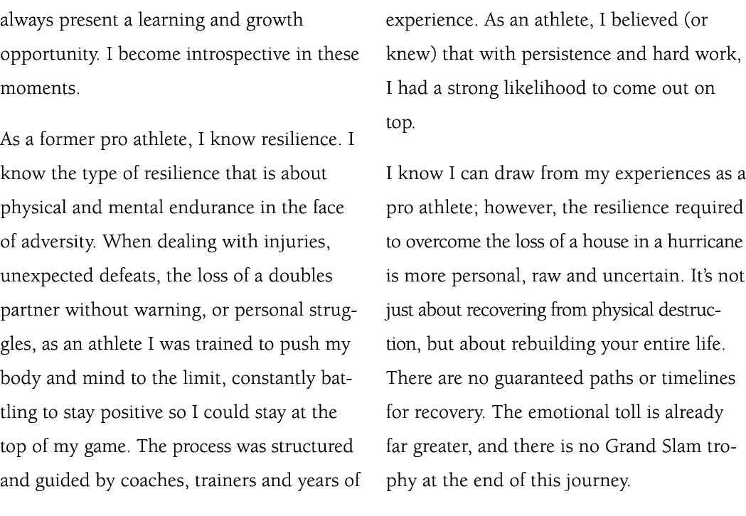 always present a learning and growth opportunity. I become introspective in these moments. As a former pro athlete, I...