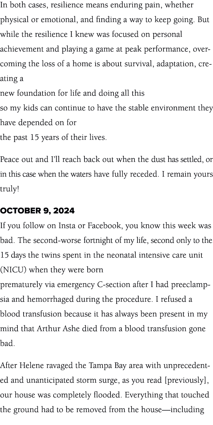 In both cases, resilience means enduring pain, whether physical or emotional, and finding a way to keep going. But wh...