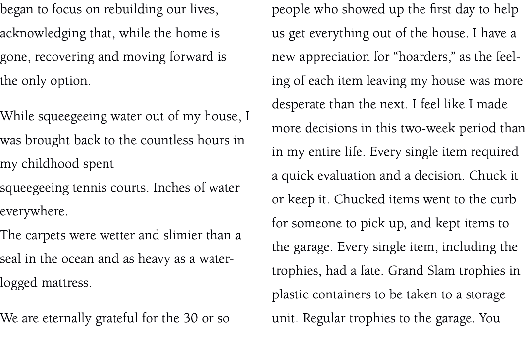 began to focus on rebuilding our lives, acknowledging that, while the home is gone, recovering and moving forward is ...