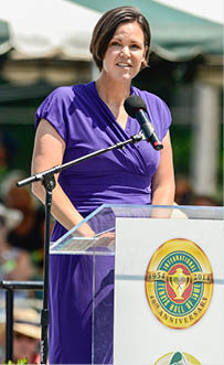 Hall of Fame Tennis Championships at the International Tennis Hall of Fame on Saturday, July 12, 2014 in Newport, RI. Ben Solomon/Tennis Hall of Fame