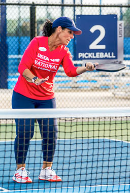 ORLANDO, FL - OCTOBER 7: Official ribbon cutting ceremony for the pickleball and padel courts at the USTA National Campus on October 7, 2021 in Orlando, Florida. (Photo by Manuela Davies/USTA)