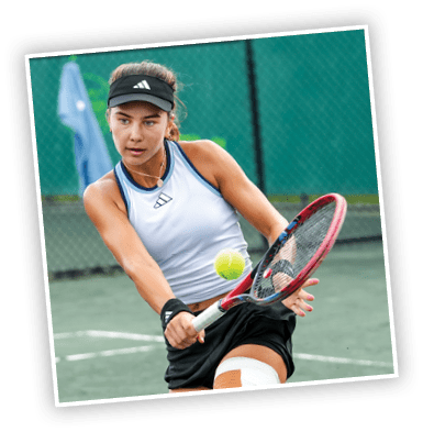 December 09, 2023 - During the Orange Bowl at the Veltri Tennis Center in Plantation, Florida. (Photo by Eric Espada/USTA)