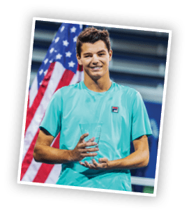 September 13, 2015 - Taylor Fritz defeats Tommy Paul on Court 17 at the 2015 US Open at the Billie Jean King National Tennis Center in Flushing, NY